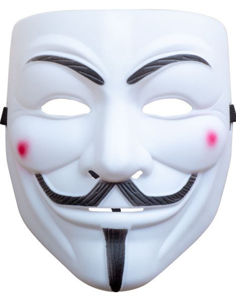 Guy Fawkes - V for Vendetta / Anonymous Maske