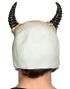 Heldekkende Demonic Ram Hodeskalle Latexmaske