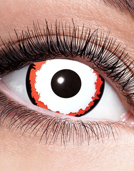 White Sun Mini Sclera 17 mm Crazylinser