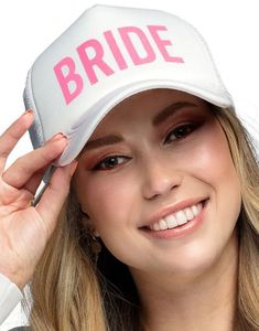 Hvit Bride Caps