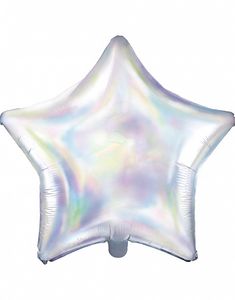 Iriserende Stjerneformet Folieballong 48 cm