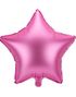 Stjerneformet Rosa Folieballong 48 cm
