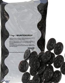1 kg K&H Liqurice Coins / Lakris Mynter
