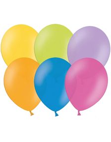 10 stk 30 cm - Flerfarget Ballonger