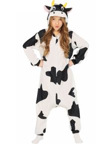 Ku Kigurumi Kostyme til Barn