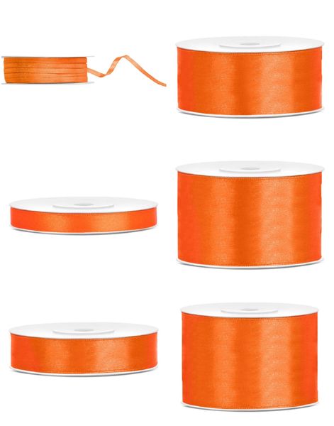 Satengbånd Orange