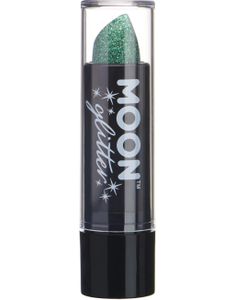 Grønn Leppestift med Glitter