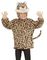 Leopard Kostymeoverdel til Barn i Plysj