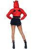 Devil Cropped Hoodie 