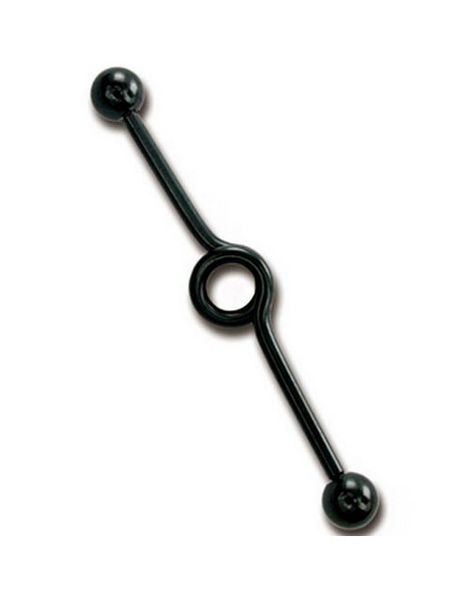 Circle Made Black - 1,6 x 40 mm Ørebarbell