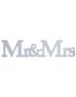 Mr & Mrs Treskilt 10x45 cm - Vintage Journey