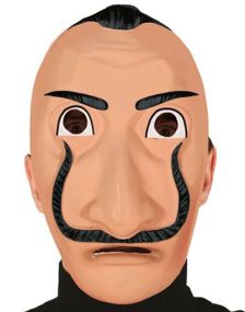Salvador Dali Maske i Tynn Plast