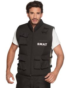 SWAT Kostymevest til Voksne med Lommer