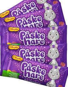 30 stk Cloetta Påskehare - Skumgodteri med Fruktsmak - Hel Eske 660 gram