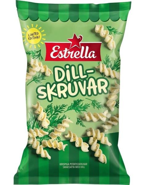 Estrella Potetskruer med Dillsmak 80 gram
