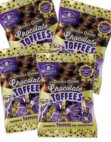 12 stk Walkers Double Dipped Chocolate Toffees - Hel Eske