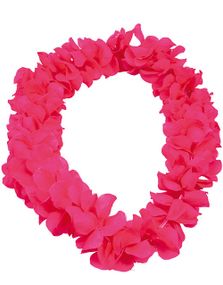 Fluffy Rosa Hawaii-Krans