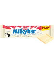 Nestle Milkybar White - Hvit Sjokoladeplate 25 gram