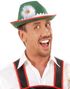 Grønn Oktoberfesthatt med Blomst og Kanter