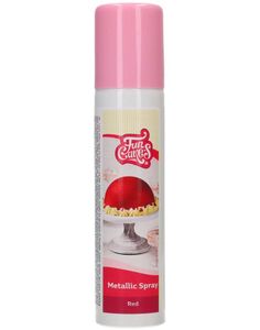 FunCakes Rød Metallic Spray - 100ml