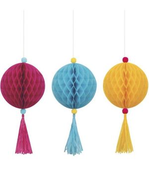 3 stk Hengende Honeycombs Dusk 41 cm