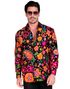 70-Talls UV Glow Hippie Skjorte