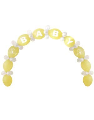 Baby - Gult Ballong Buesett