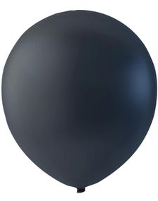 100 stk 23 cm MEGAPACK - Svarte Ballonger