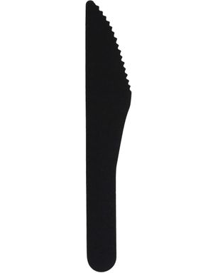 10 stk Miljøvennlige Kniver Svart 13 cm