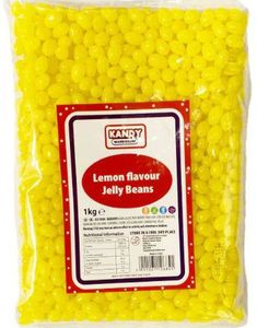 1 kg Zed Candy Lemon Jelly Beans - Gelebønner med Sitronsmak