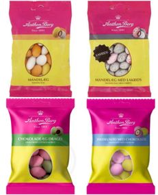 Taste Them All - Anthon Berg Små Egg Pose - Fire Smaker - Pakketilbud