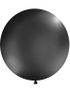 SVART Pastellfarget Rund JUMBO Ballong 1 meter