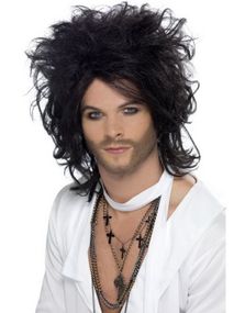 Russell Brand Parykk - Svart