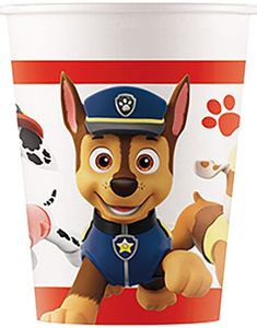 8 stk Pappkrus 200 ml - Paw Patrol Gjengen