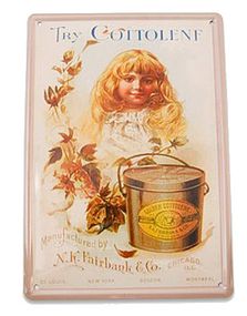 Try Cottolenf - 15x10 cm Metallskilt
