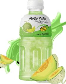 Mogu Mogu Nata De Coco - Melonjuice med Kokosgelebiter 320 ml (Thailand)