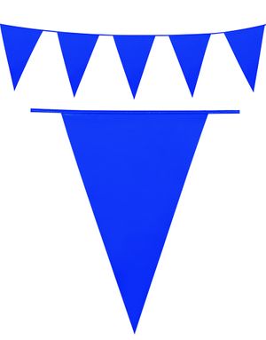 Royal Blått Banner med Store Vimpel Flagg 10 meter 