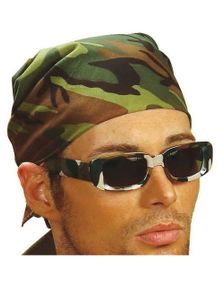 Militærmønstret Bandana