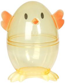 2 stk Påskeegg 9 cm - Formet som Kylling