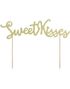 Gullfarget Sweet Kisses Kaketopp 25 cm