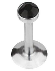 Perfect Diamond - Labret med Svart Sten