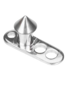 Silver Spike Classic Dermal Anchor