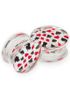 Game Of Card - Gjennomsiktig Piercing Plugg