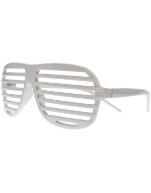 Shutter Shades Briller - Hvite