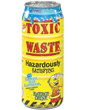 Toxic Waste Sugarfree Blue Raspberry Energy Drink 473 ml (USA Import)