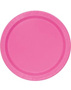 20 stk Rosa Små Papptallerkener17 cm