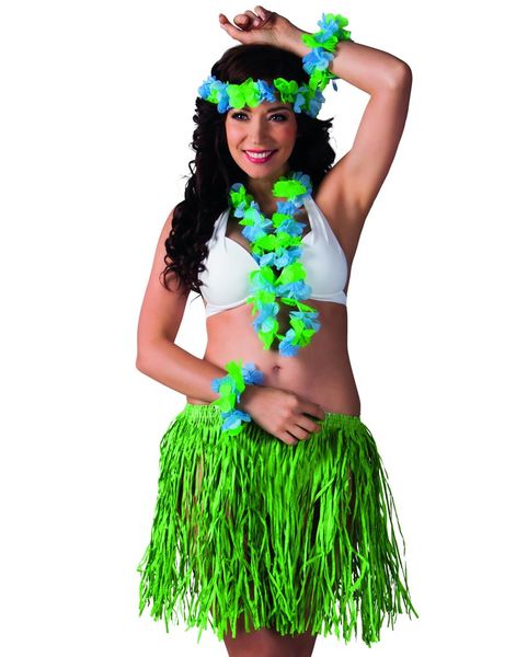 Grønt Hawaii-Sett i 5 Deler