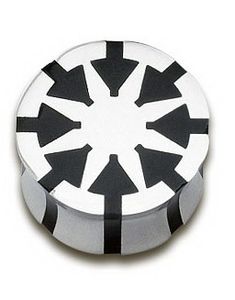 Black Ninja Star - Piercing Plugg