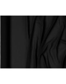 Svart Bordløper i Chiffon - 48 cm x 5 meter