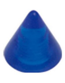 Secret Point Blue - 5 mm Akrylkule til 1,6 mm stang